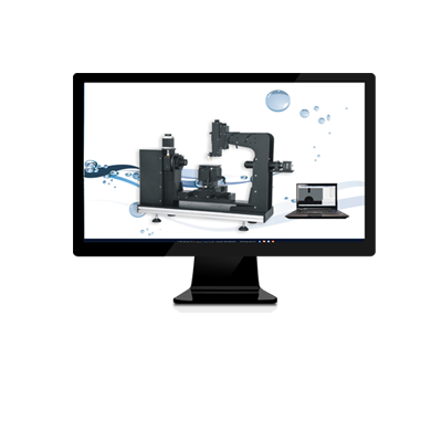 interface tensiometer by spinning drop method